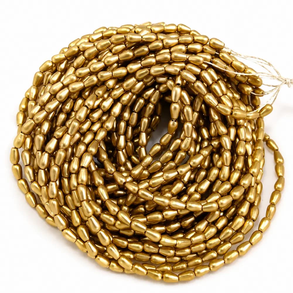 Aravind Curated Golden Beads